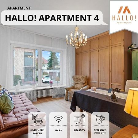 Tolle Zweiraum-Ferienwohnung in bester Lage l Innenstadtnähe l 1 Minute zum Bahnhof l TV l Free-WLAN l Willkommen im Hallo!-Apartment 4 Bad Wörishofen Exterior foto